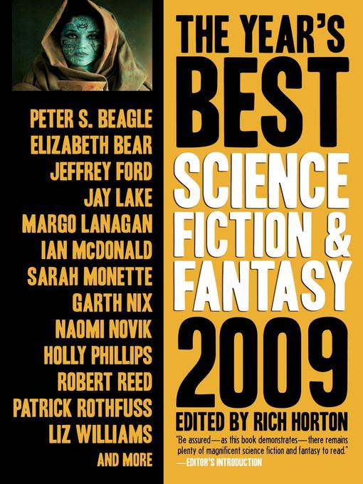 Cover image for The Year's Best Science Fiction & Fantasy, 2009 Edition